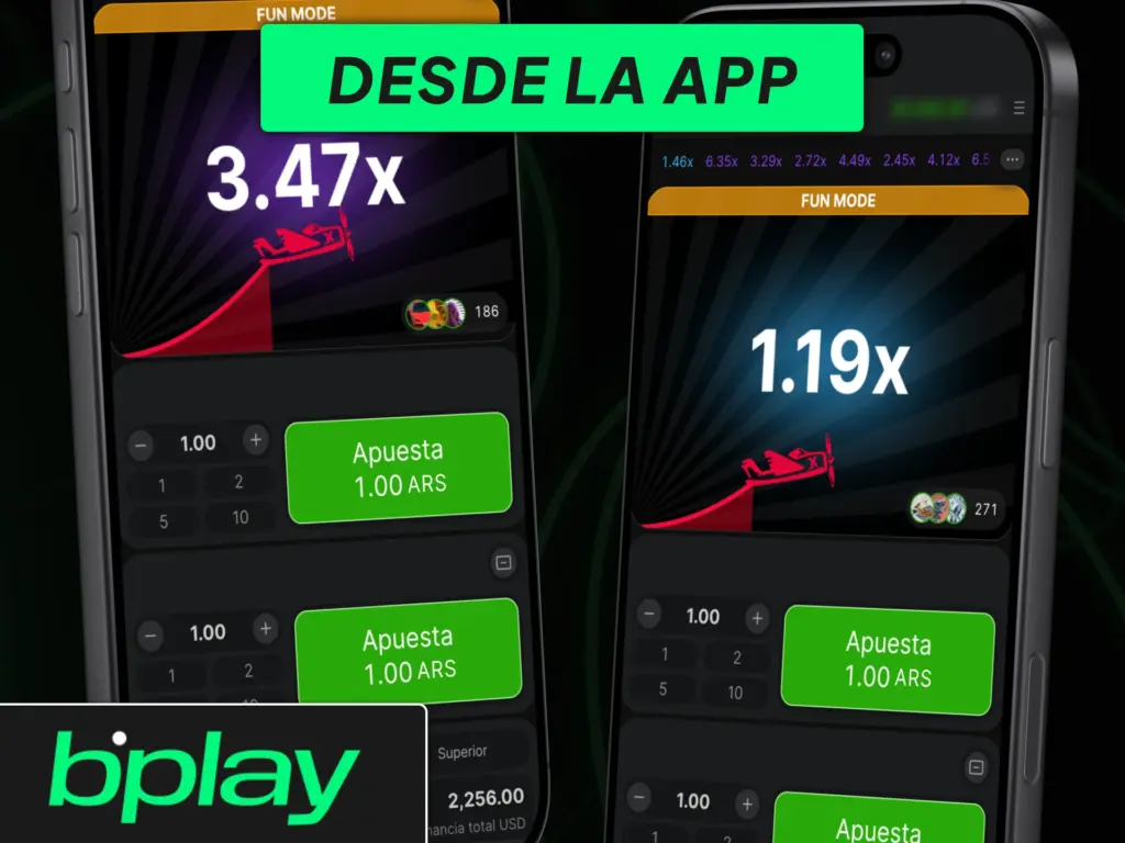 Instala la aplicación bplay para jugar a Aviator al instante.