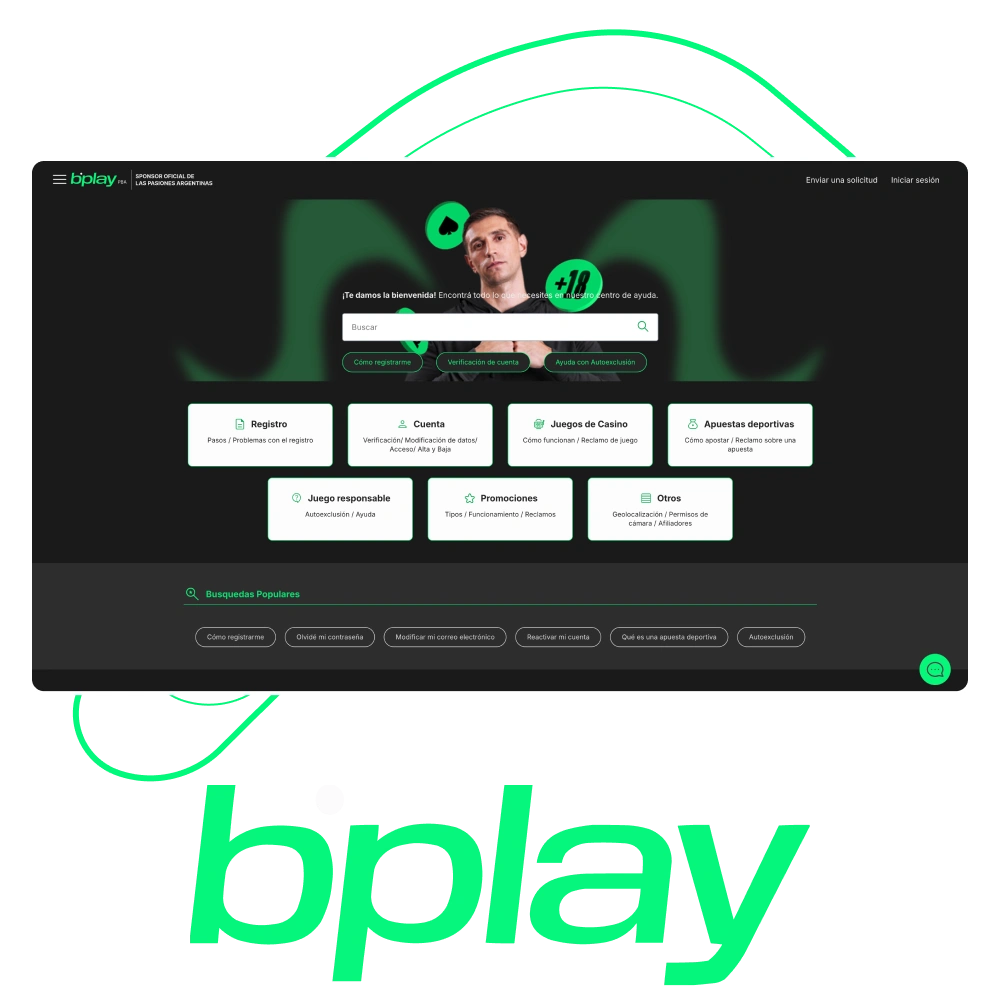 Contacta con el servicio de atención al cliente oficial de bplay.